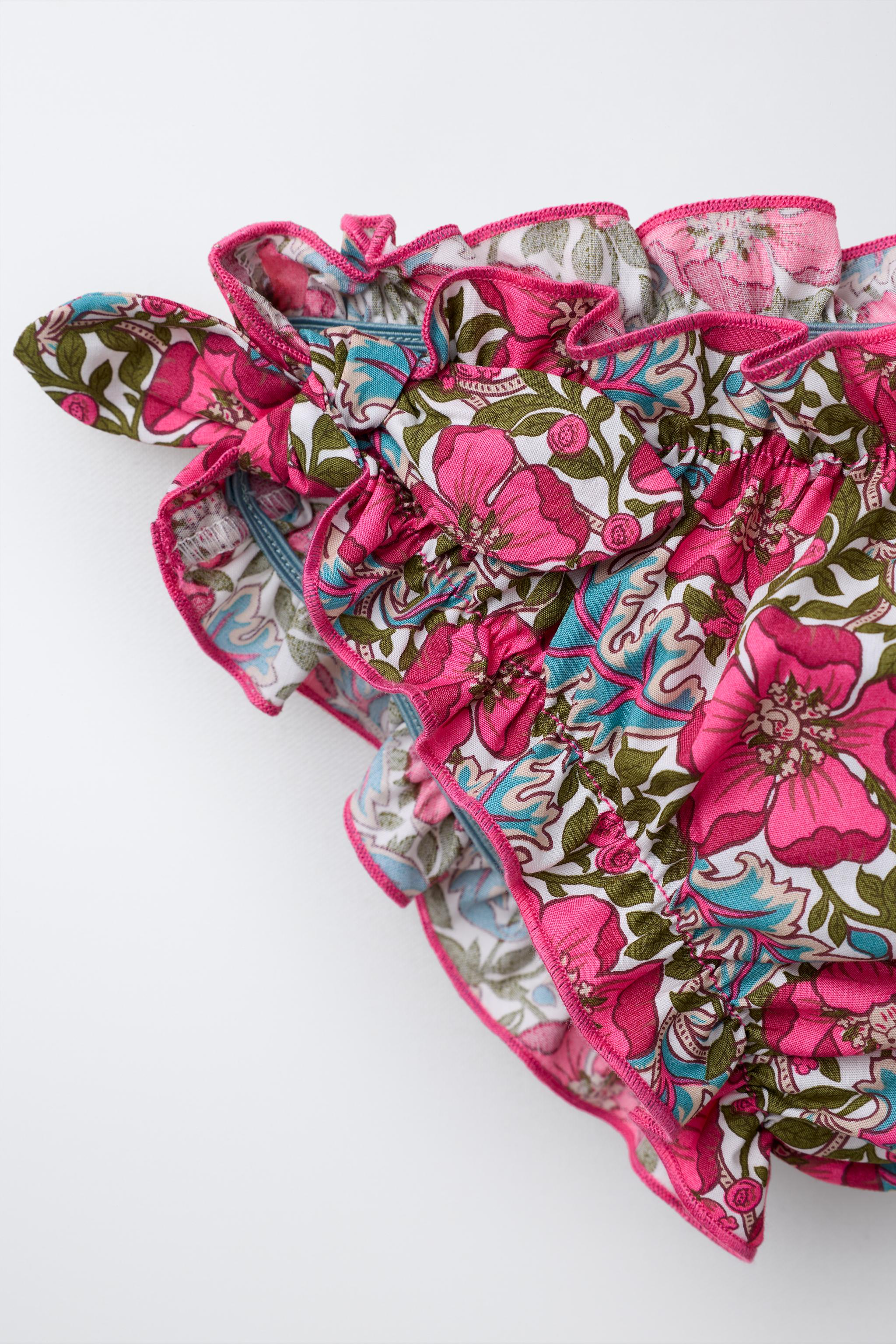2-6 ANS / BIKINI À IMPRIMÉ FLEURS MADE WITH LIBERTY FABRIC
